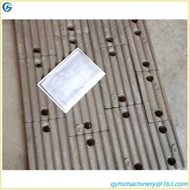 हाई मांगीसी स्टील पहनने के प्रतिरोधक लाइनर बोर्ड